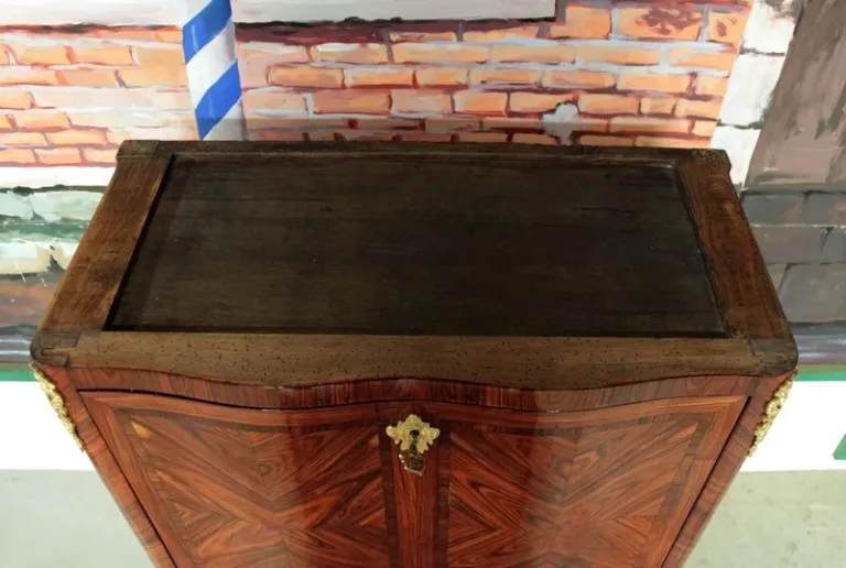 Secrétaire Louis XV en Bois de Rose XIXeme