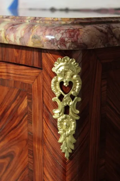 Secrétaire Louis XV en Bois de Rose XIXeme