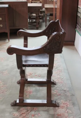 RENAISSANCE STIJL CURULE ZETEL