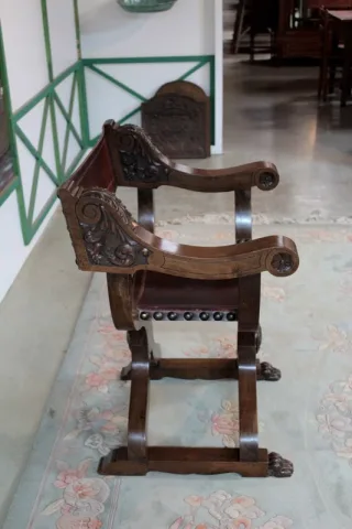 RENAISSANCE STIJL CURULE ZETEL