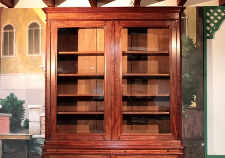 MAHOGANY BOOKCASE