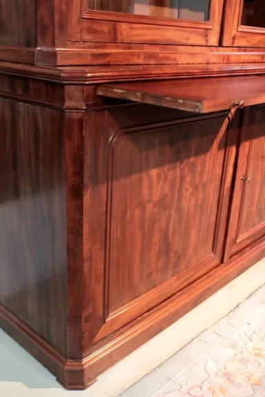 MAHOGANY BOOKCASE
