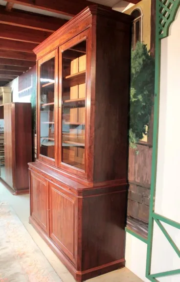 MAHOGANY BOOKCASE