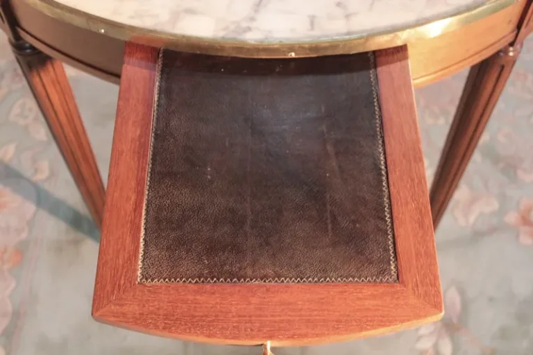 Table Bouillotte en Acajou XIXeme