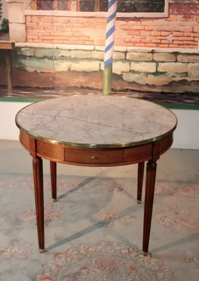 Table Bouillotte en Acajou XIXeme
