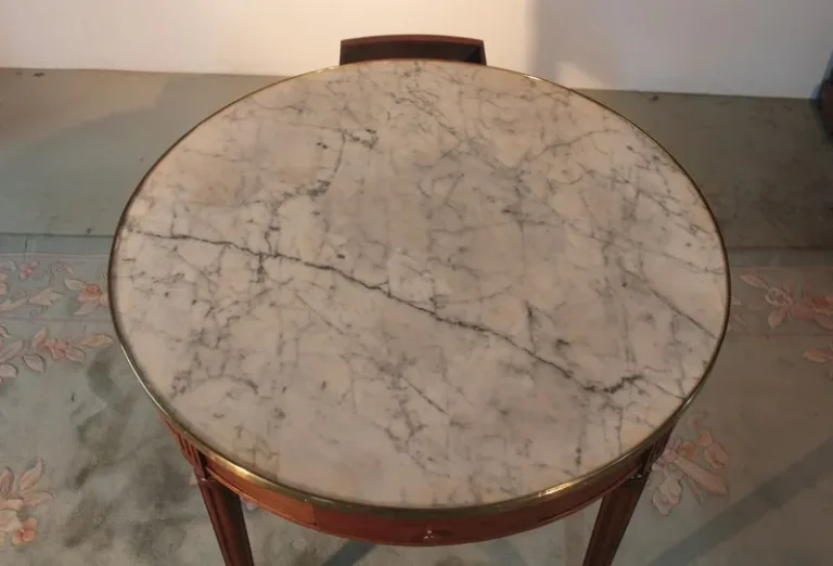 Table Bouillotte en Acajou XIXeme