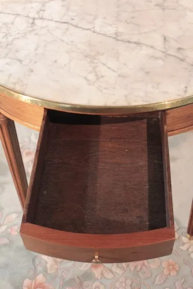 Table Bouillotte en Acajou XIXeme