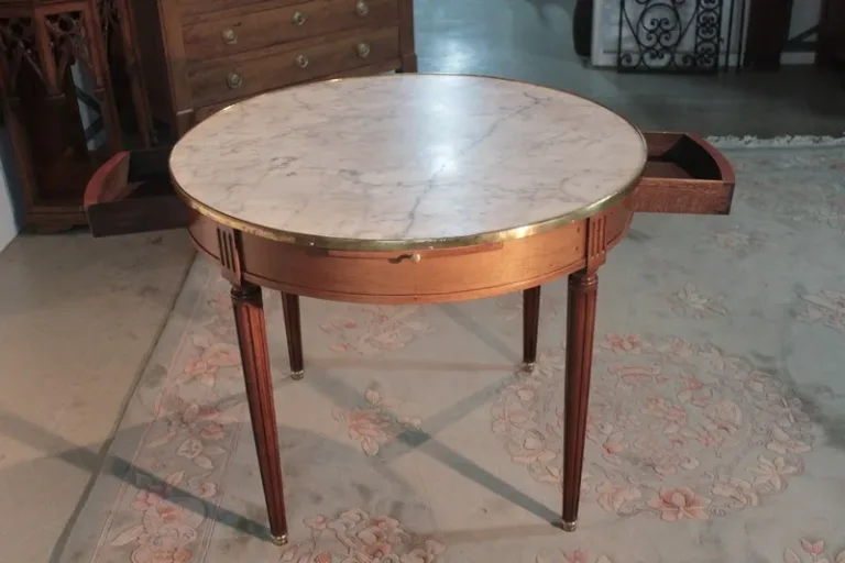 Table Bouillotte en Acajou XIXeme