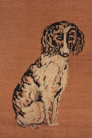 Ecran de Cheminée CHARLES X en Acajou XIXeme