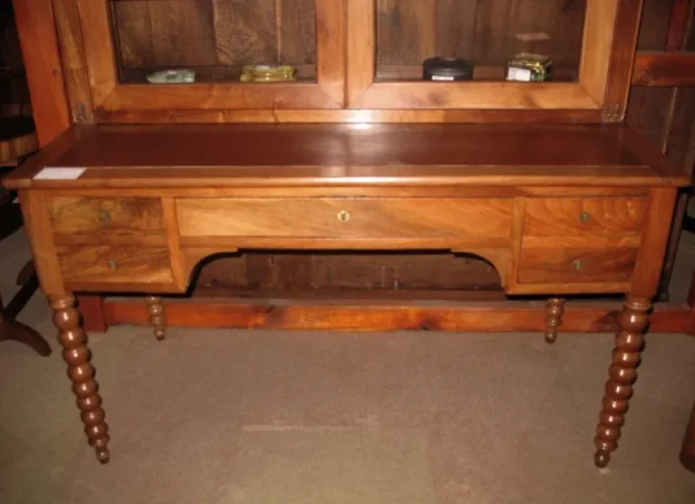 Bureau-Bibliothèque en Noyer XIXeme