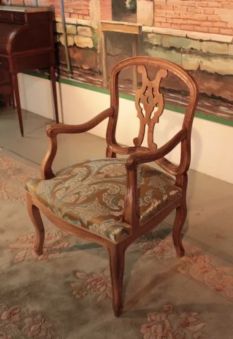 LOUIS XV STIJLARME STOEL