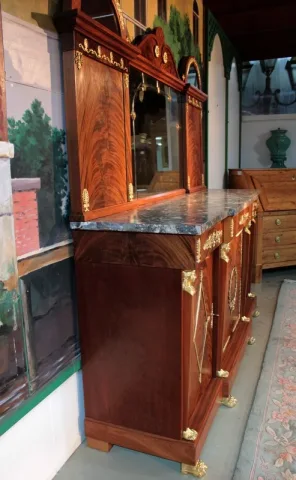 Enfilade "Retour d'Egypte" en Acajou XXeme