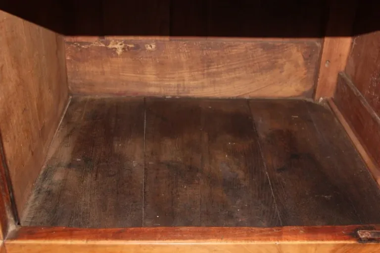 Enfilade Directoire en Merisier et loupe d'Orme XVIIIe