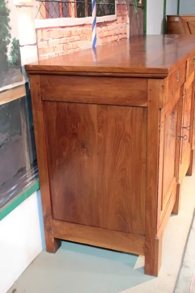 Enfilade Directoire en Merisier et loupe d'Orme XVIIIe