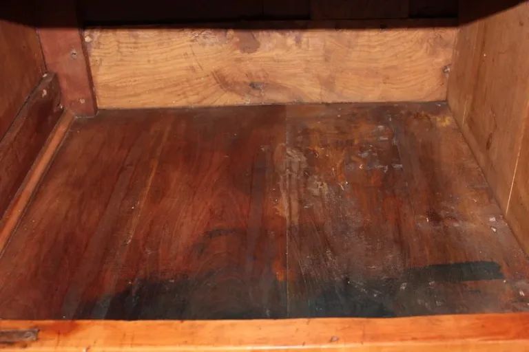 Enfilade Directoire en Merisier et loupe d'Orme XVIIIe