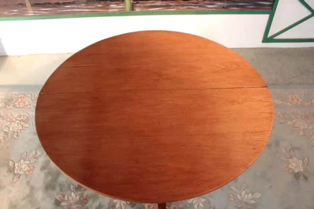 Table demi-lune Directoire en Acajou XIXeme