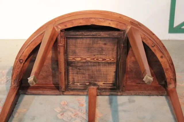 Table demi-lune Directoire en Acajou XIXeme