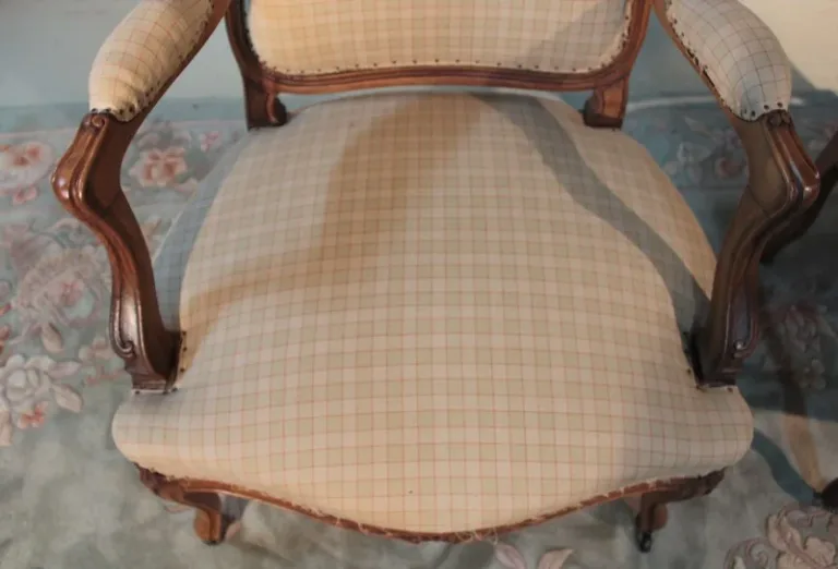COPPIA POLTRONE LOUIS XV STYLE