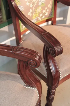 SUITE VIER LOUIS PHILIPPE PERIODE SESSEL