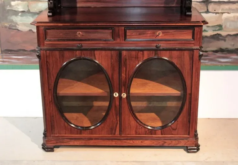 Buffet deux-corps NAPOLEON III en Palissandre XIXe