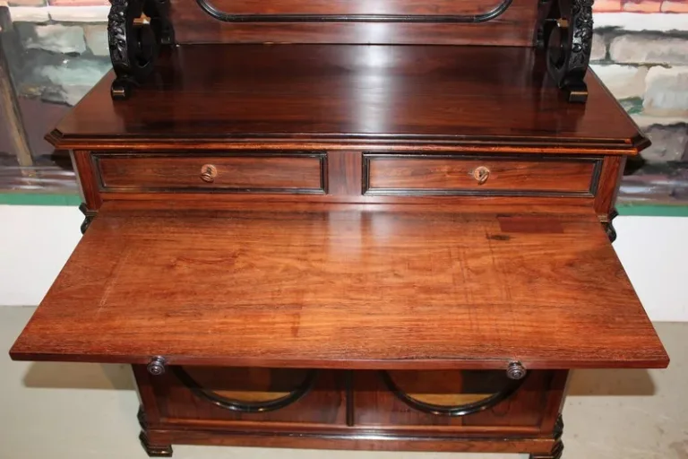 Buffet deux-corps NAPOLEON III en Palissandre XIXe