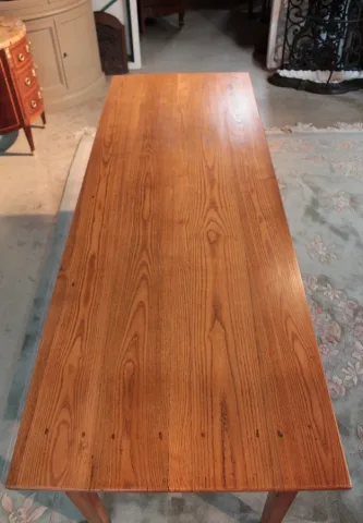 Table de Ferme en Frêne XIXeme