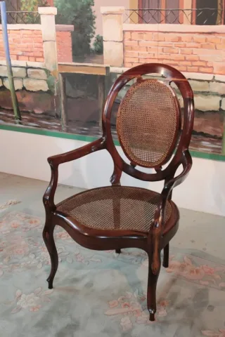LOUIS XV STIJLARME STOEL