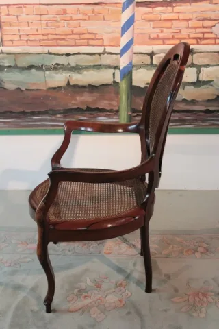 LOUIS XV STIJLARME STOEL