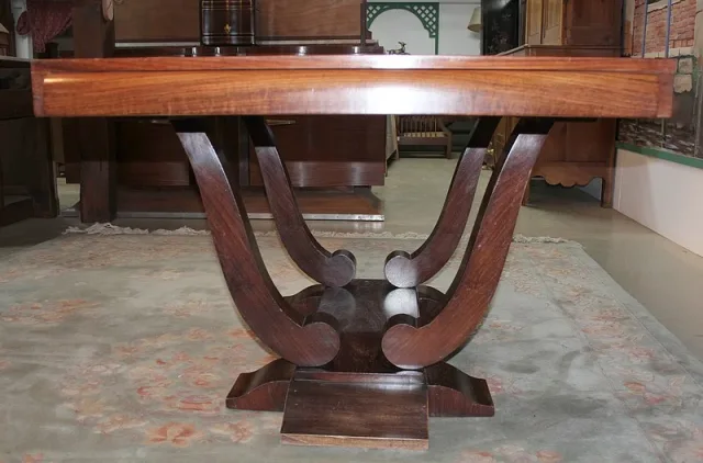 Table Art-Déco en Palissandre XXeme