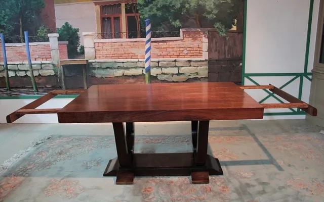 Table Art-Déco en Palissandre XXeme