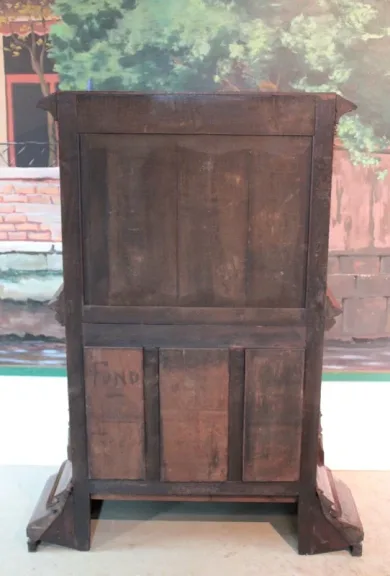 GOTHIC STYLE OAK CUPBOARD