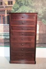 ROSEWOOD CHEST OF DRAWERS