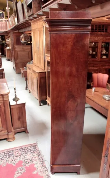 Secrétaire "Guillotine" Restauration en Acajou XIXeme