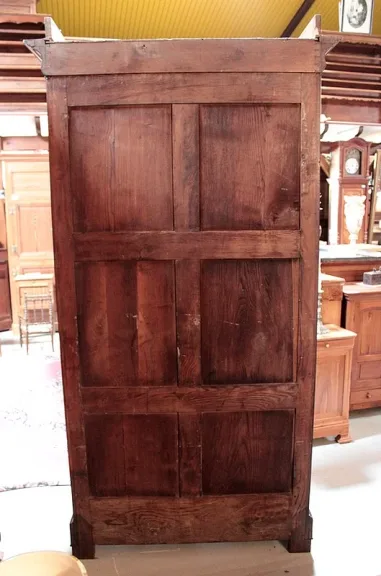 Secrétaire "Guillotine" Restauration en Acajou XIXeme