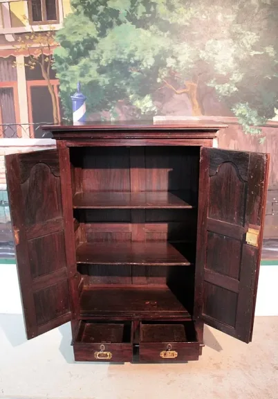 Armoire Indienne en Palissandre Goût Louis XIV XIXeme