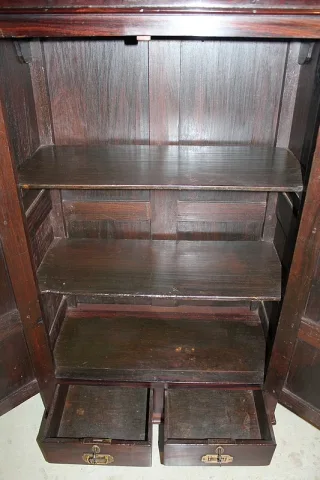 Armoire Indienne en Palissandre Goût Louis XIV XIXeme