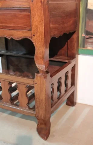 Garde-manger Egouttoir en Châtaignier XIXeme