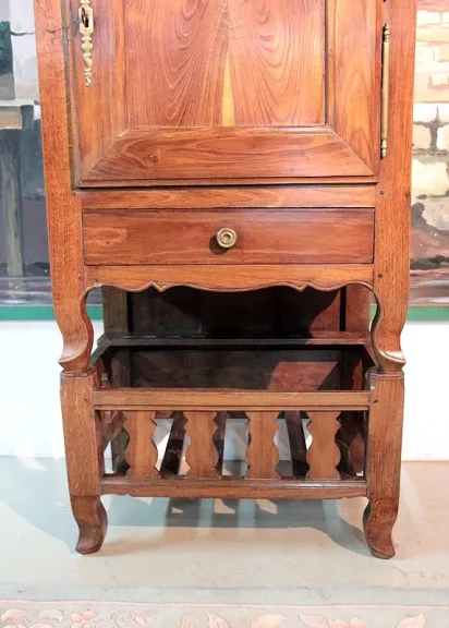 Garde-manger Egouttoir en Châtaignier XIXeme