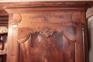 Bonnetière Louis XV en Noyer XIXeme