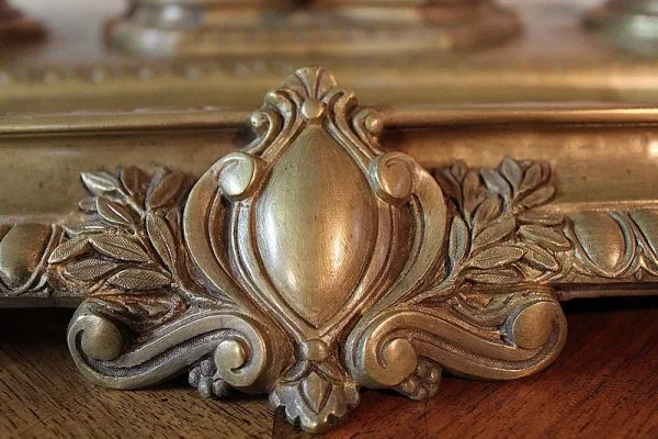 BRONZE INKSTAND
