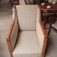 Fauteuil Art-Déco en Hêtre Années 30/40