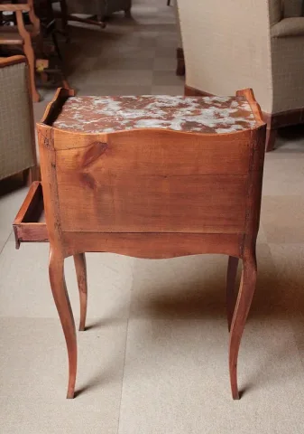 Table à "en-cas" Louis XV en merisier  XIXeme