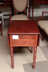 LOUIS PHILIPPE PERIOD DROP-LEAF TABLE