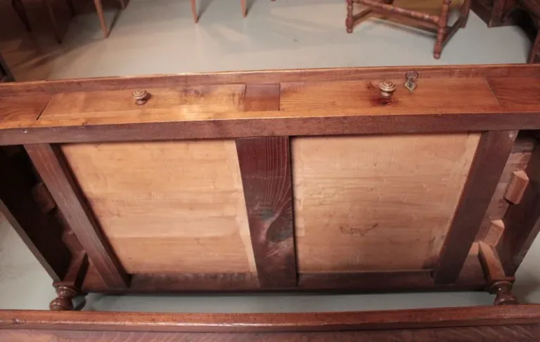 Table de Drapier en Chêne Début XXeme