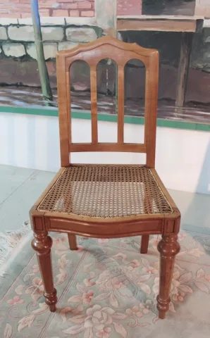 4 Chaises Louis-Philippe en Merisier XIXeme