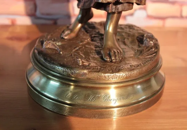 Statue en Bronze de E. AIZELIN XIXeme