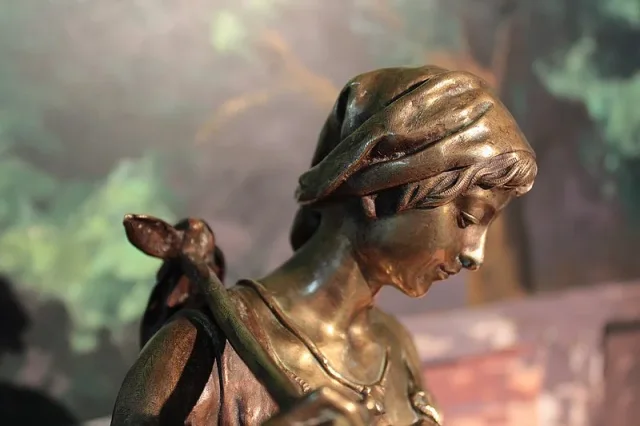 Statue en Bronze de E. AIZELIN XIXeme
