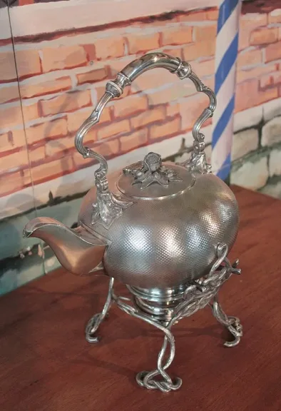 SILBER PLATTE SAMOVAR