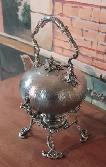 SILBER PLATTE SAMOVAR