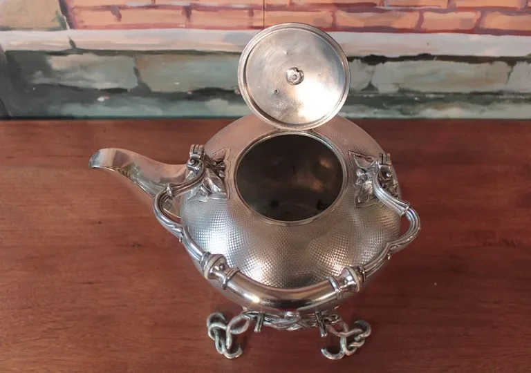 SILBER PLATTE SAMOVAR